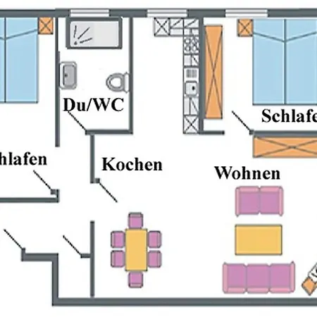 דירה Ostsee-residenz, Whg 21 זינקסט